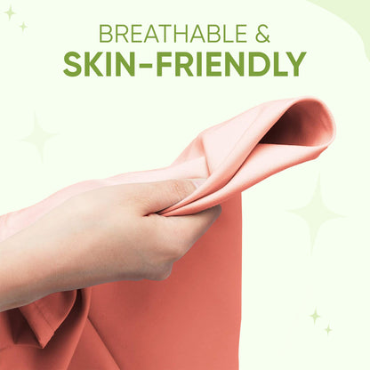 Ice cooling pillowcase skin-friendly machine washable