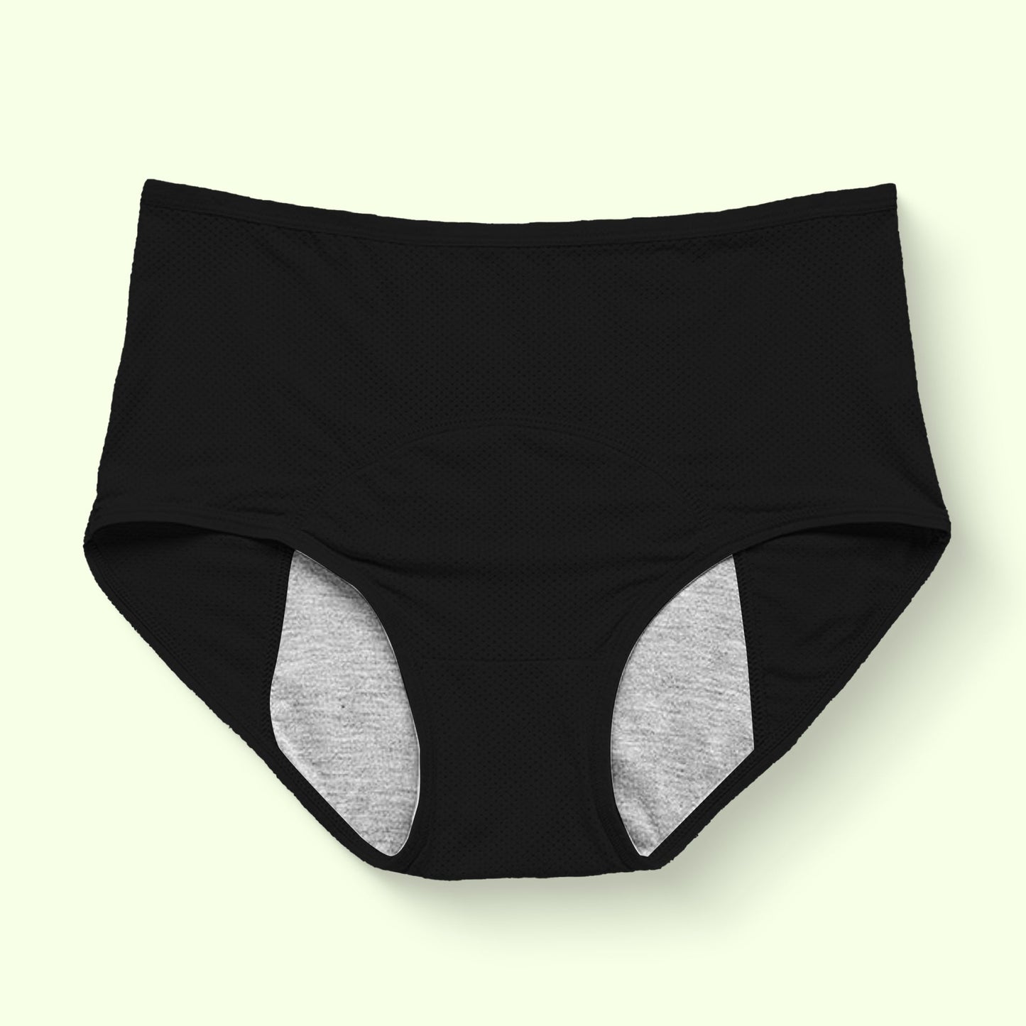 Leakproof high-waisted period panties reusable underwear