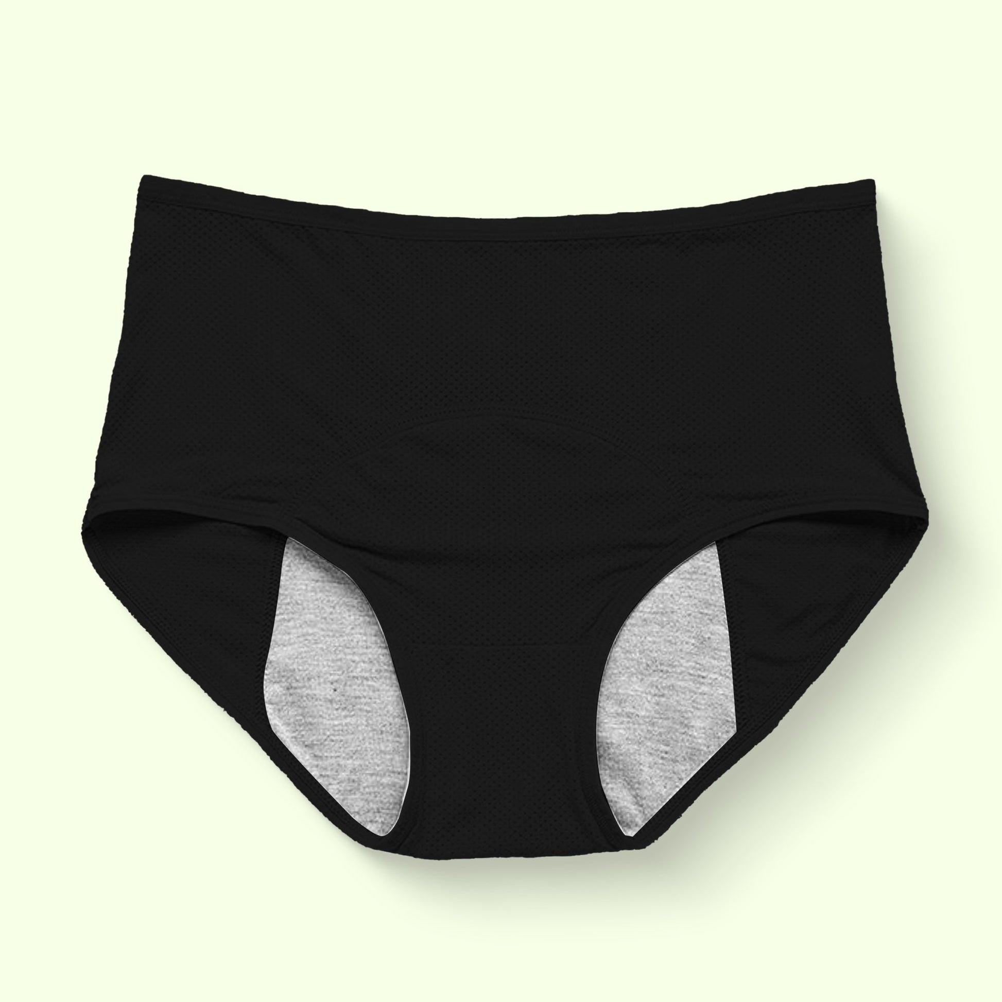 Leakproof high-waisted period panties reusable underwear