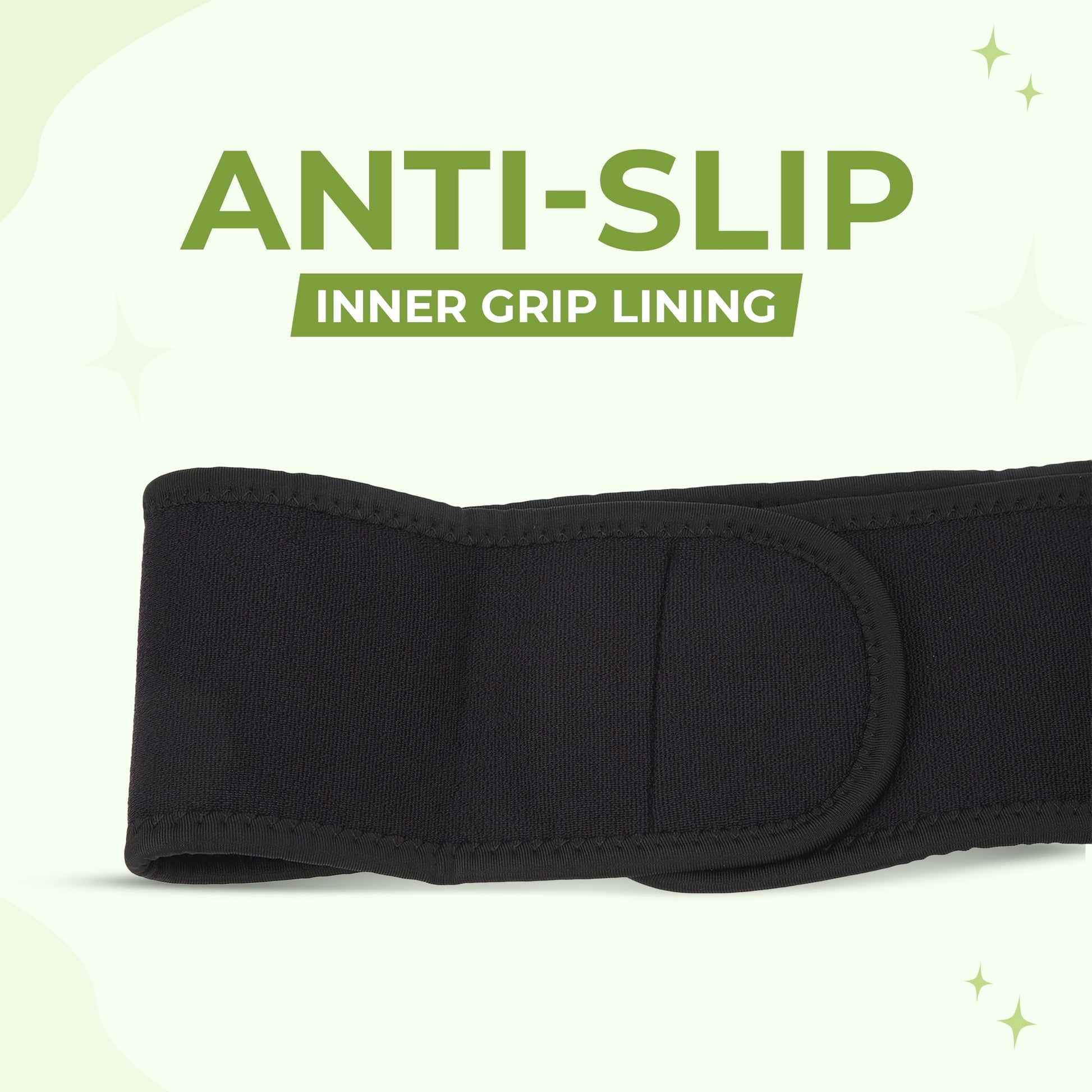 Hip support compression belt SI joint stabilization