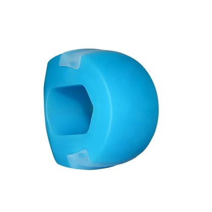 Silicone jawline exerciser jaw trainer for definition and tension