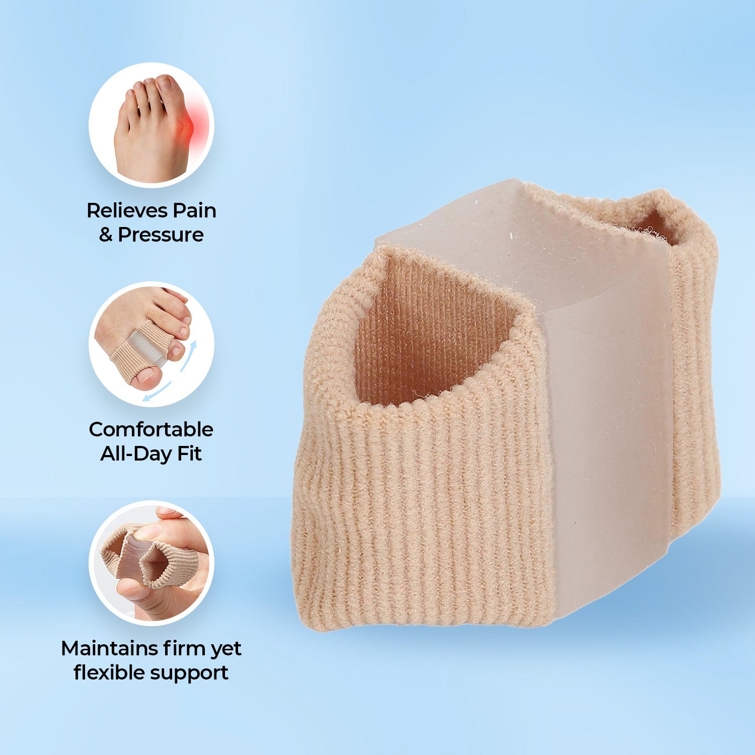 Bunion alignment splint pair for toe realignment