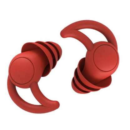 Reusable silicone calming sleep earplugs for snoring and travel
