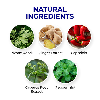 Natural herbal adhesive cervical spine patches for neck
