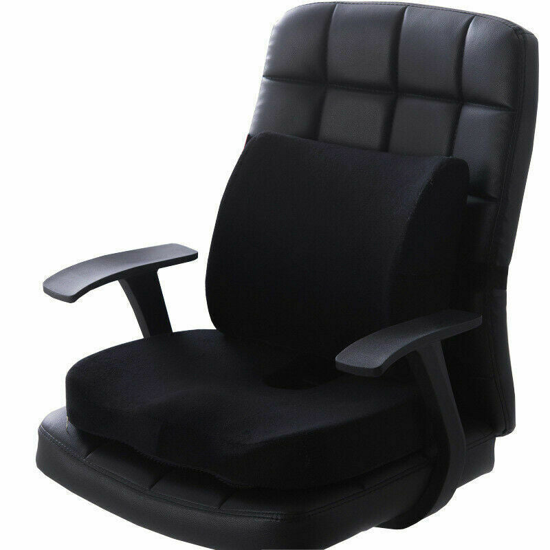 Memory foam sciatica seat cushion for office chair and car