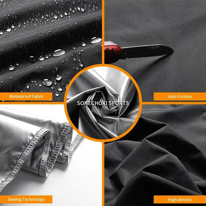 Unisex sauna heat-trapping gym workout suit