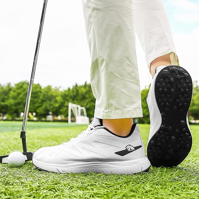Men's golf shoes air cushion breathable upper
