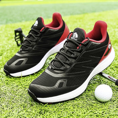 Men's golf shoes air cushion breathable upper
