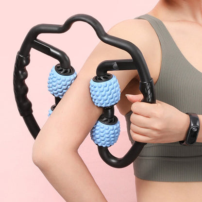 Fit roll trigger point muscle roller for calves and arms