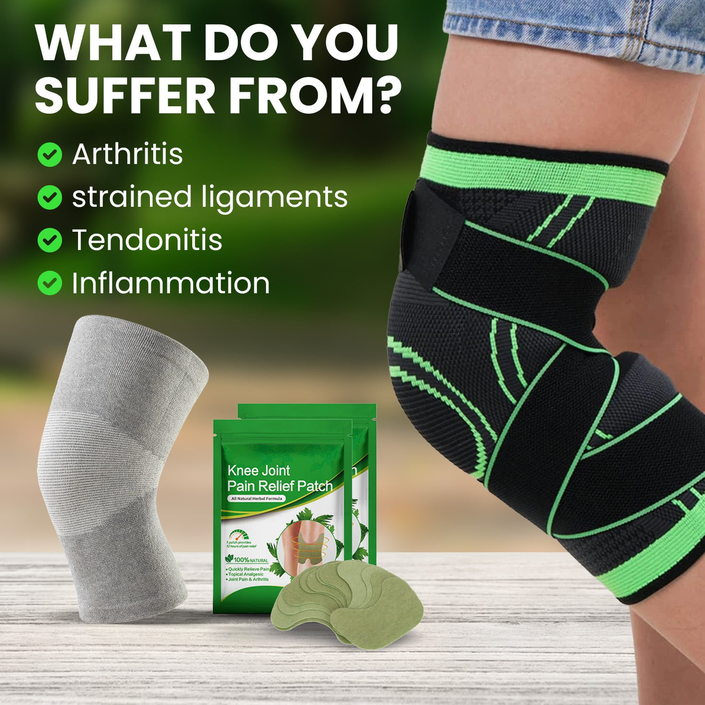 Ultimate knee pain relief pack bundle