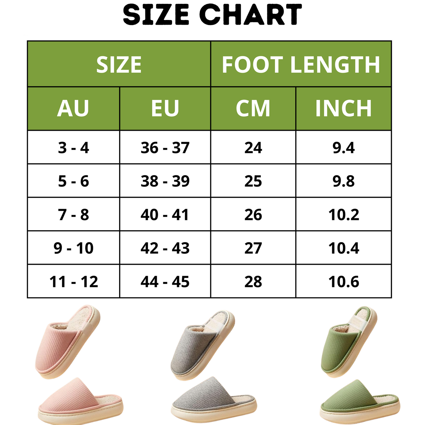Furry anti-slip indoor and outdoor comfort slippers