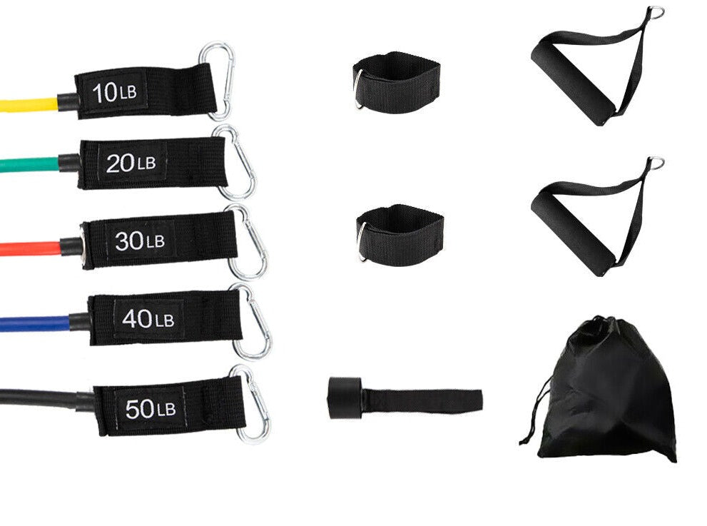 Home gym set bundle for full-body exercises