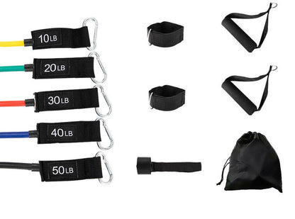 Home gym set bundle for full-body exercises