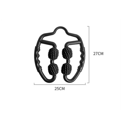 Fit roll trigger point muscle roller for calves and arms