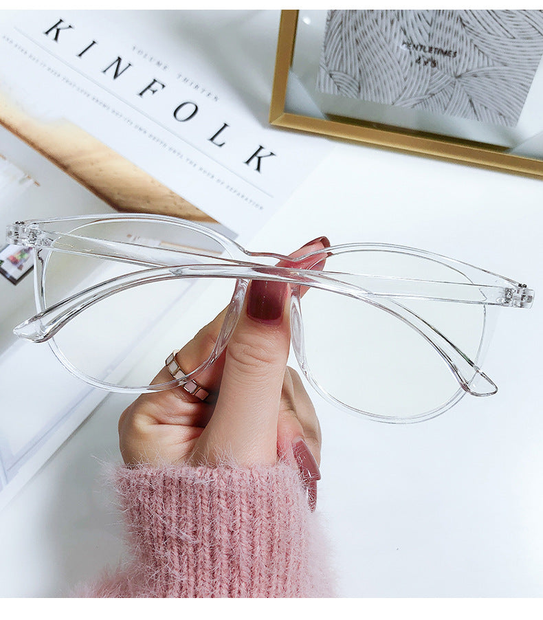 Anti-glare blue light blocking glasses for computer and screen use