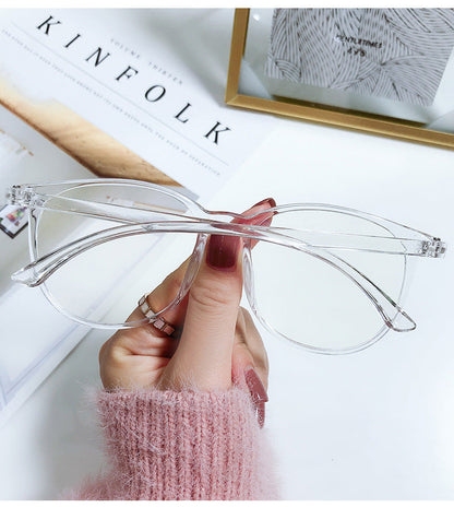 Anti-glare blue light blocking glasses for computer and screen use
