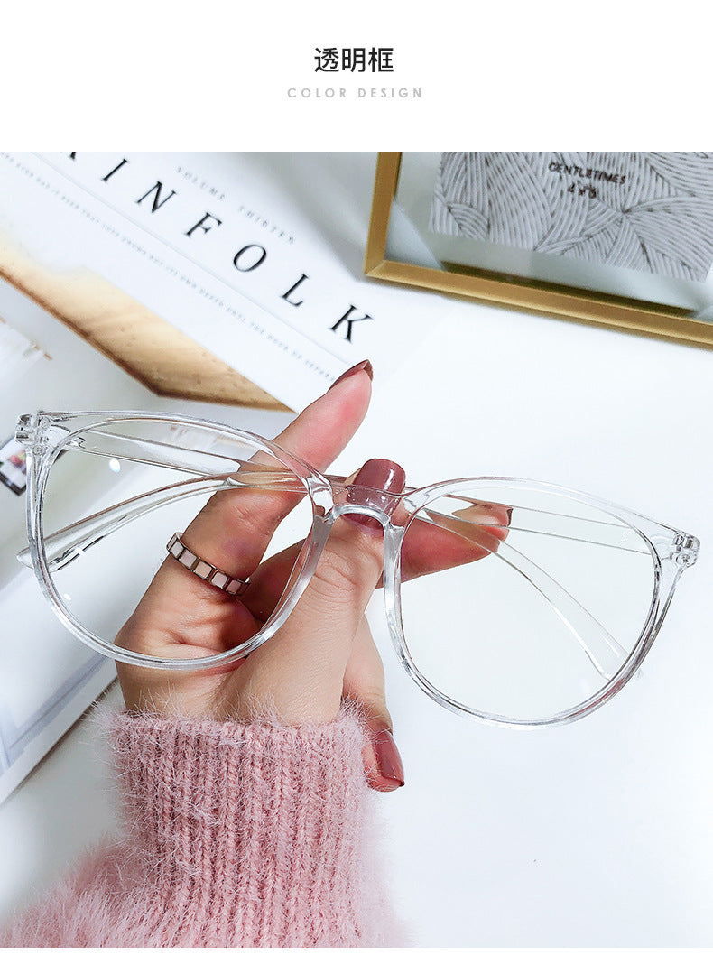 Anti-glare blue light blocking glasses for computer and screen use