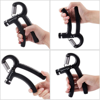 Adjustable 10-60kg hand gripper grip strength trainer