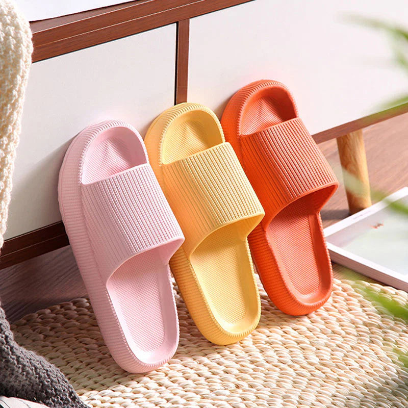 Orthopedic cloud slides extra thick cushion recovery sandals for plantar fasciitis