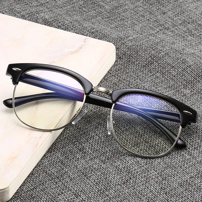 Anti-glare blue light blocking glasses for computer and screen use