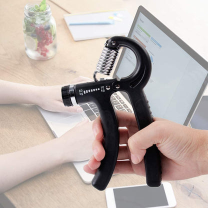 Adjustable 10-60kg hand gripper grip strength trainer
