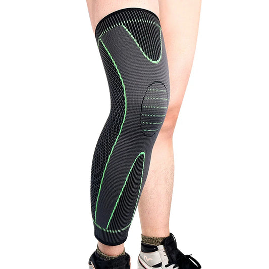 Knee support compression sleeve for arthritis and runner's knee