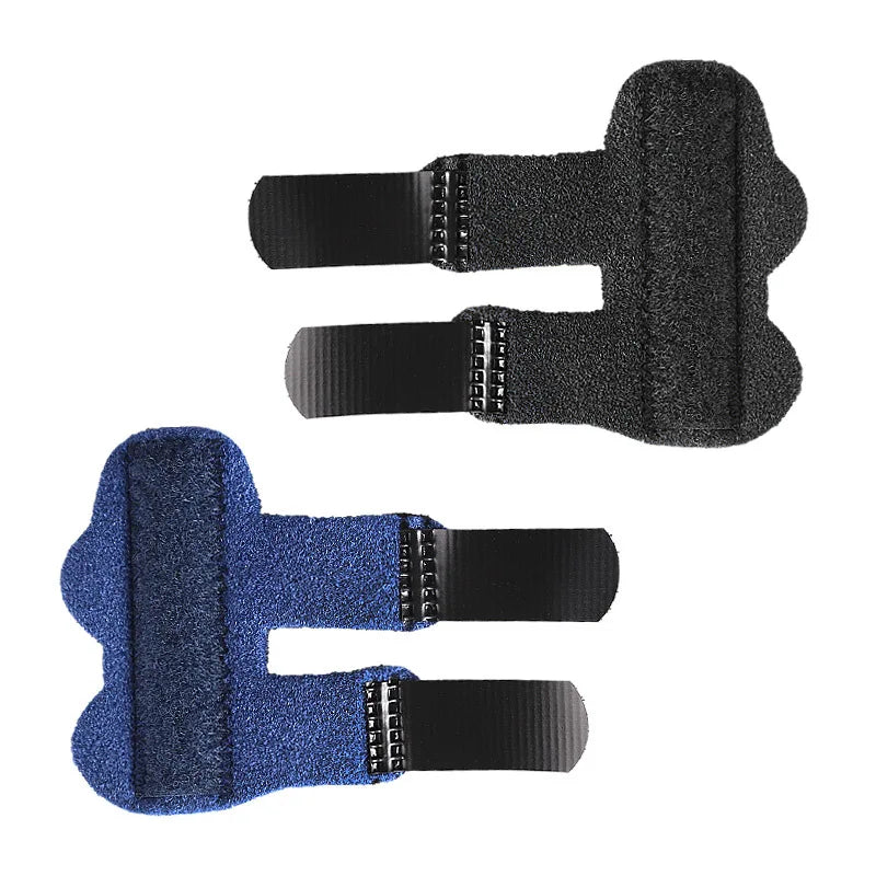 Adjustable trigger finger splint resting brace for tendon recovery