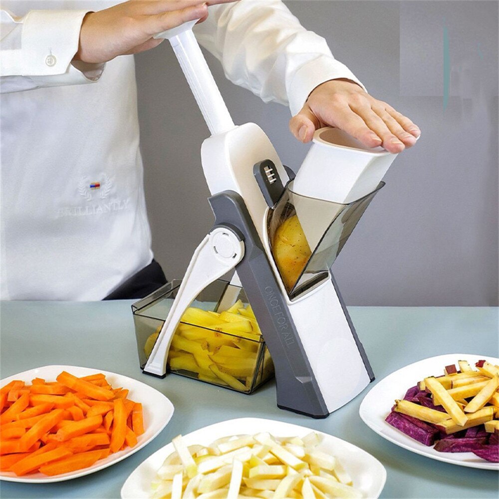 Kitchen multi-chopper vegetable and fruit slicer