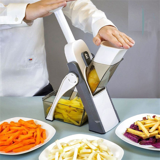 Kitchen multi-chopper vegetable and fruit slicer