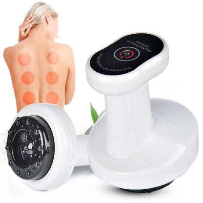 Electric anti-cellulite suction cup body vacuum massage tool