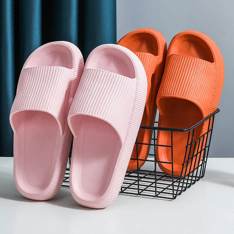 Orthopedic cloud slides extra thick cushion recovery sandals for plantar fasciitis