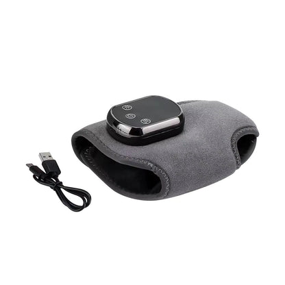 Wireless rechargeable heated foot and ankle wrap