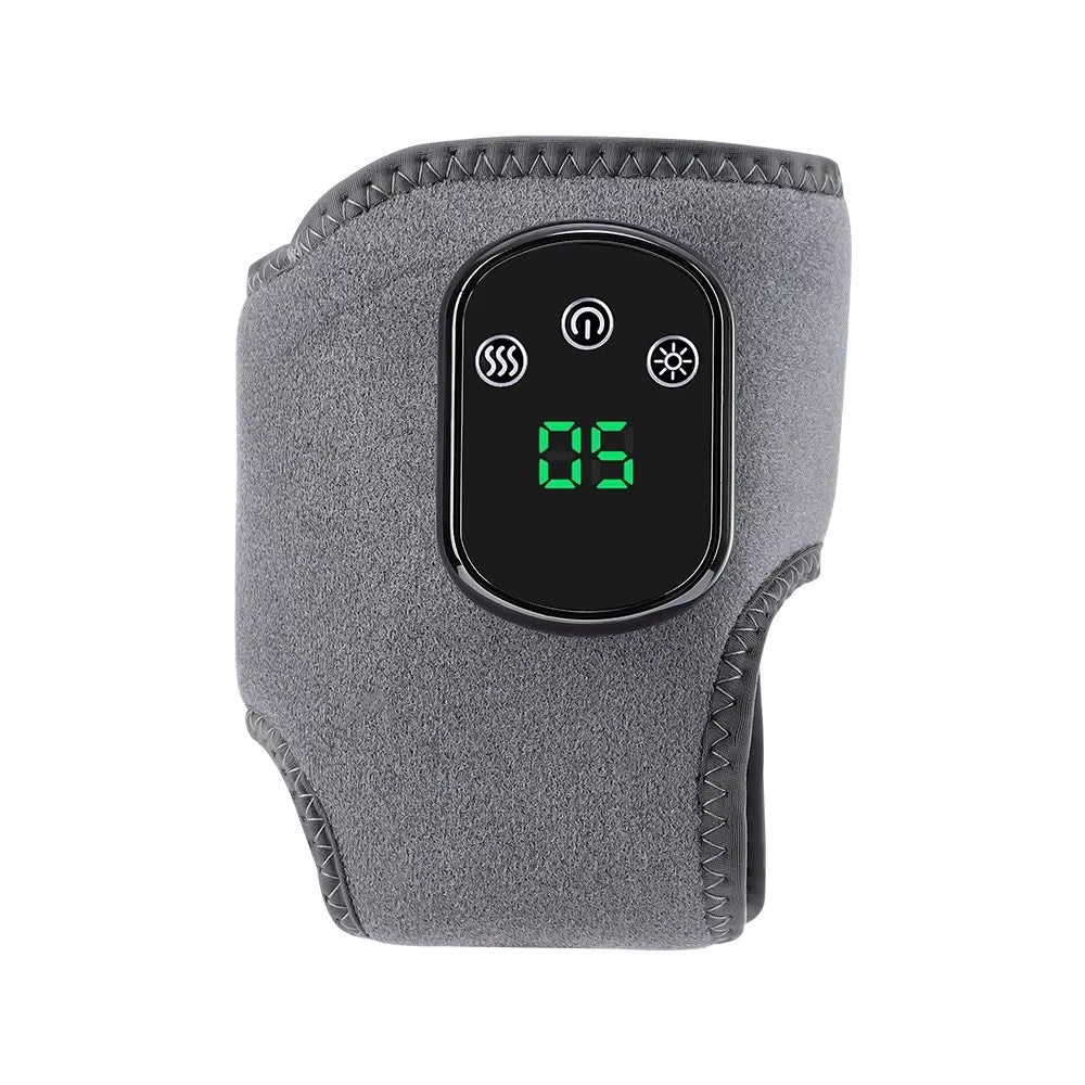 Wireless rechargeable heated foot and ankle wrap