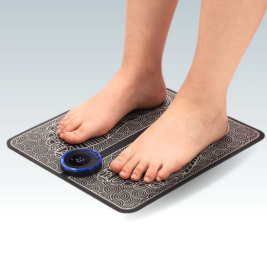 EMS foot massage mat electric pulse stimulator