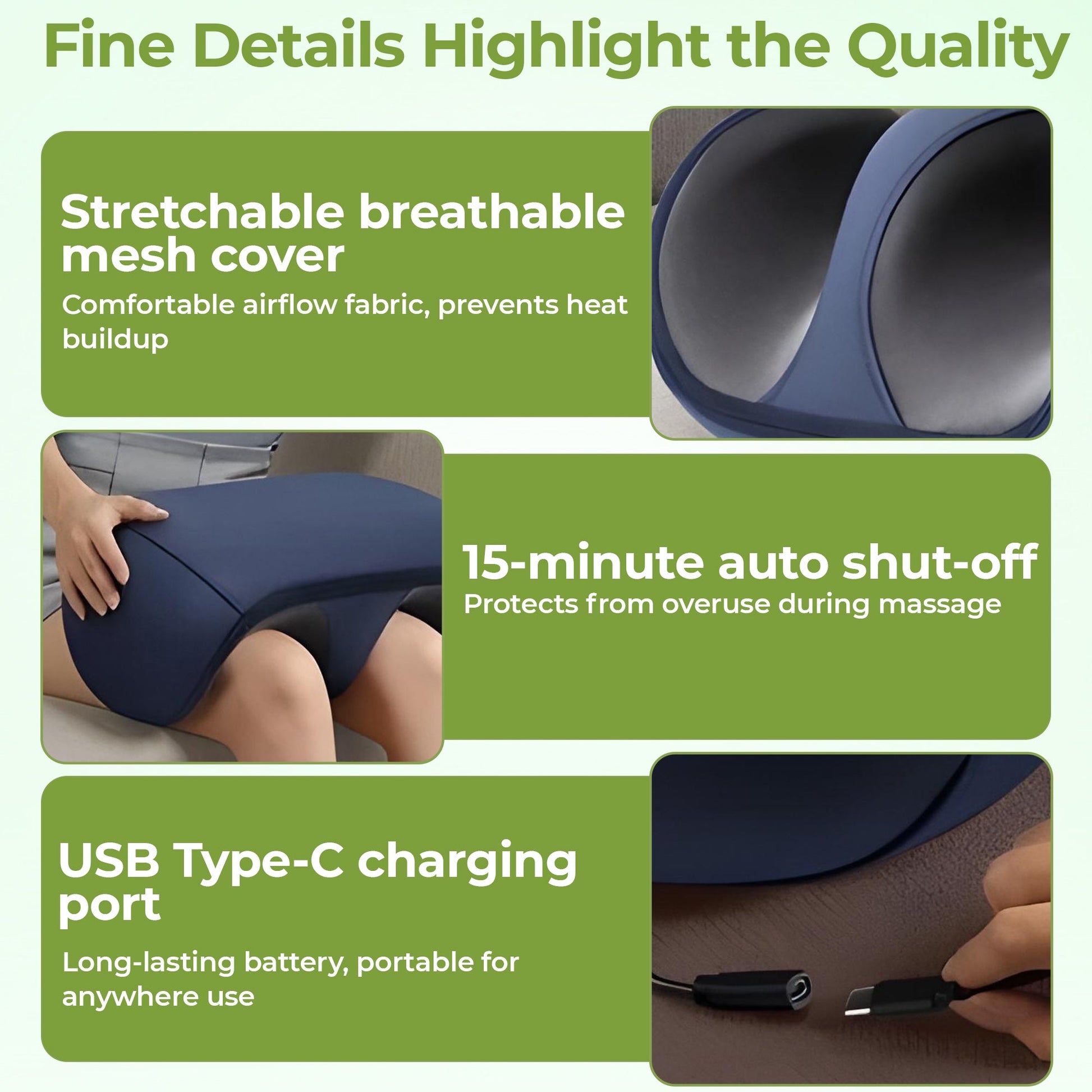Large foot massager machine kneading for home use