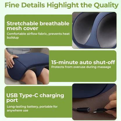 Large foot massager machine kneading for home use