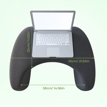 Reading and lap desk backrest pillow for work and gaming