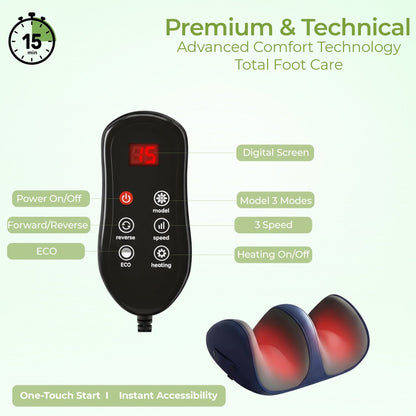Large foot massager machine kneading for home use