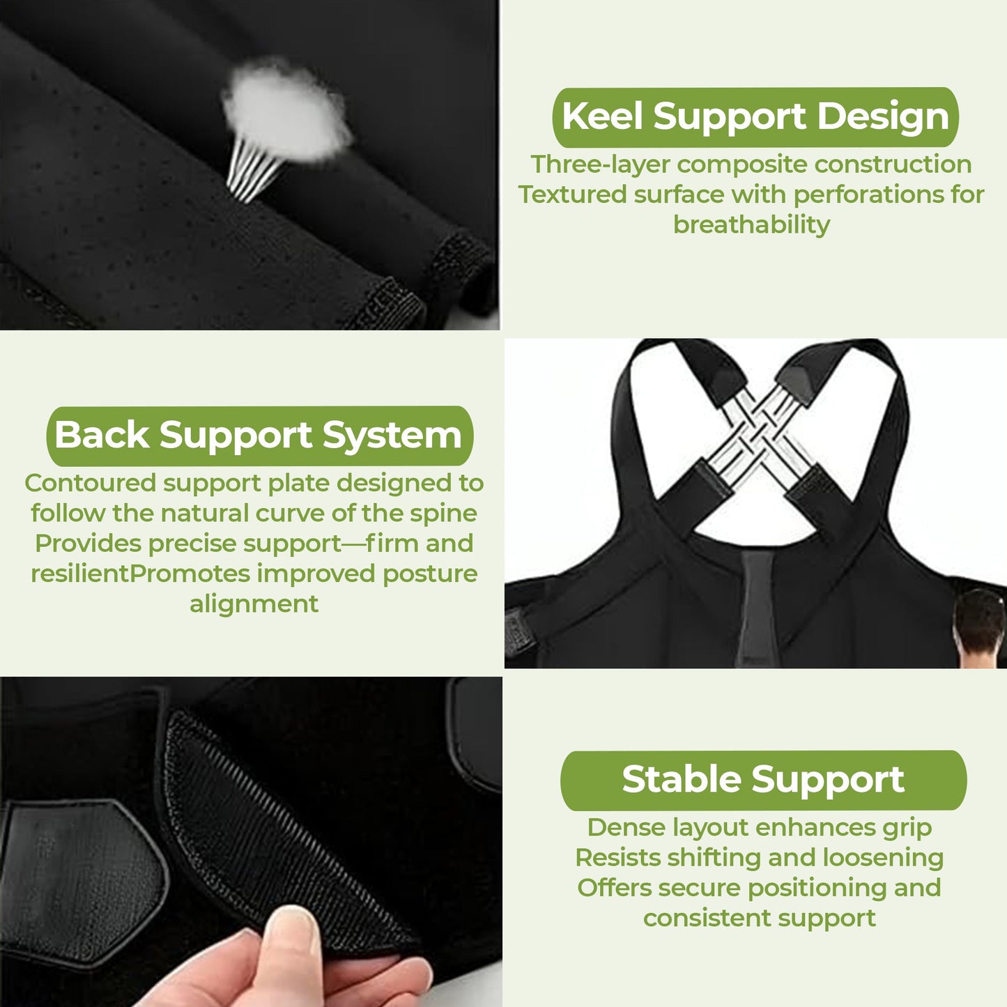 Adjustable posture corrector belt with free massage roller