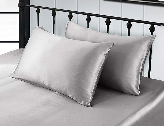 Premium mulberry silk pillowcase for hair and skin