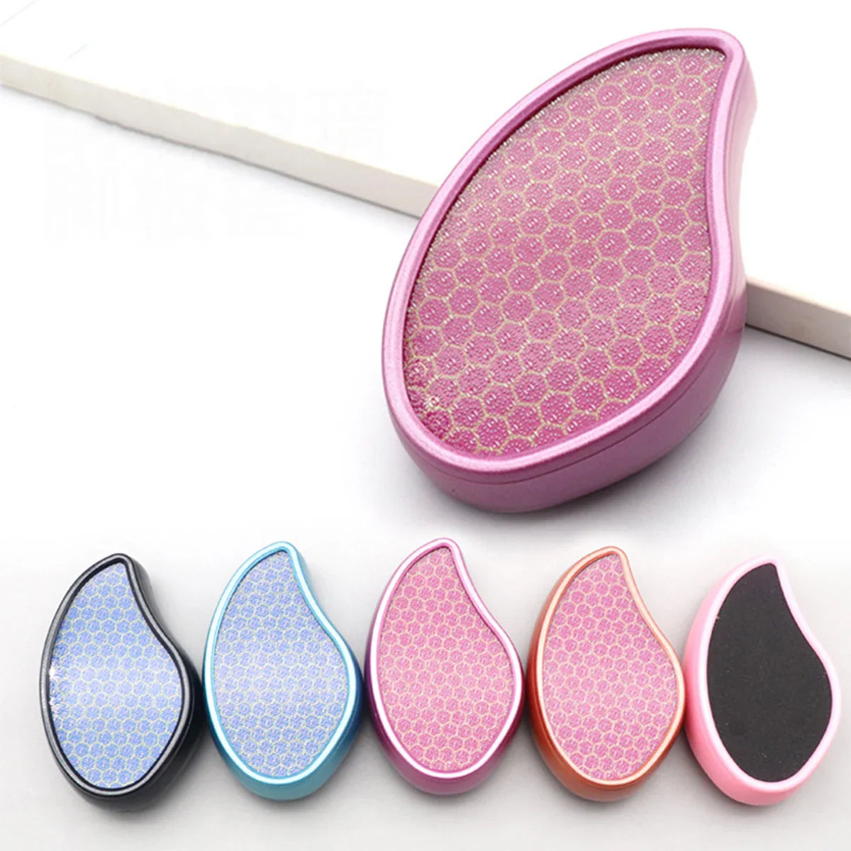 Nano glass foot file painless callus and dead skin remover