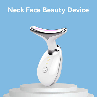 LED light therapy 7-color face and neck massager wand