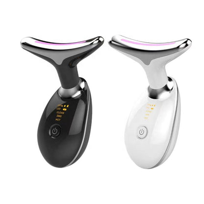 LED light therapy 7-color face and neck massager wand