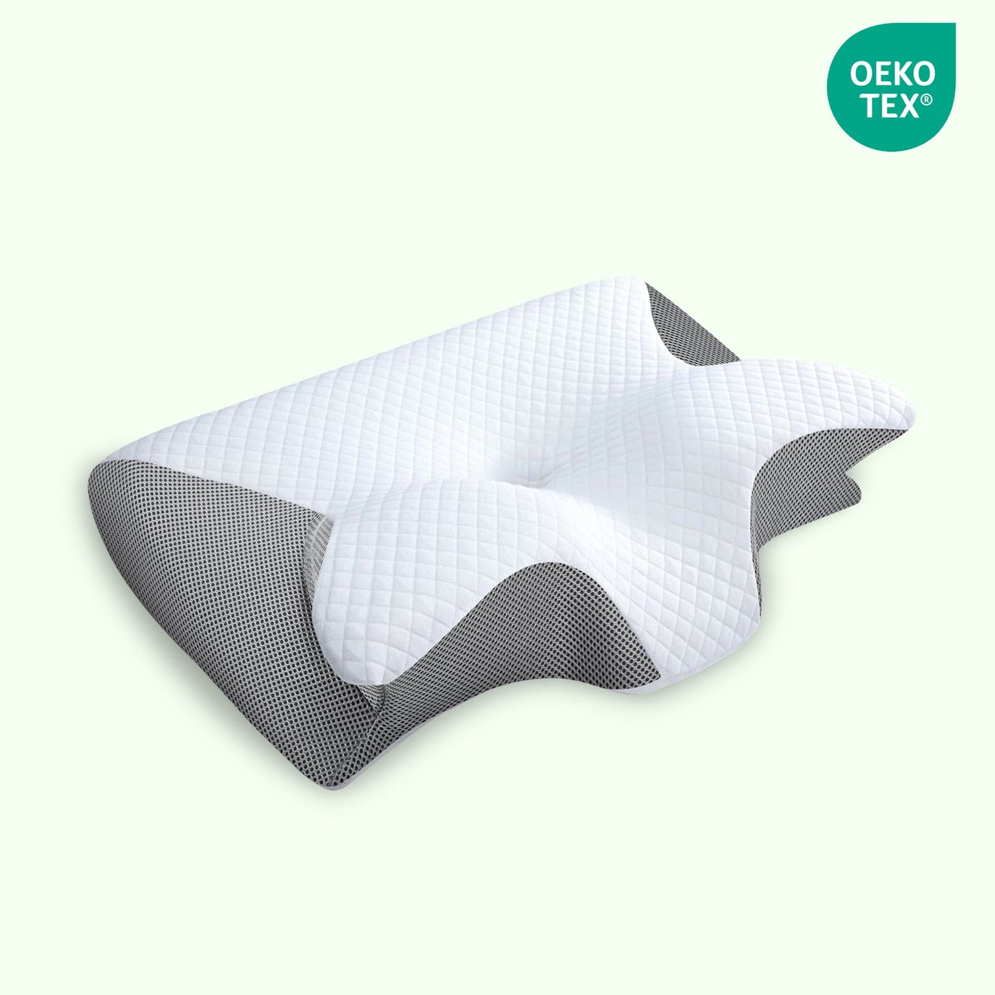 Replacement pillowcase for butterfly memory foam neck pillow