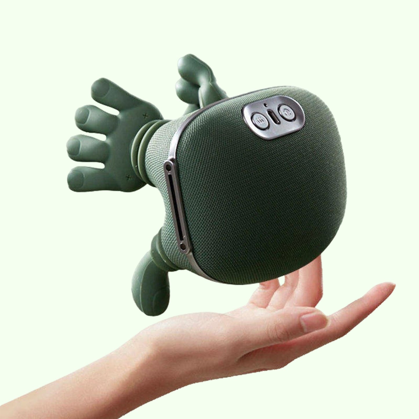 Wireless heated 4D kneading neck and shoulder massager