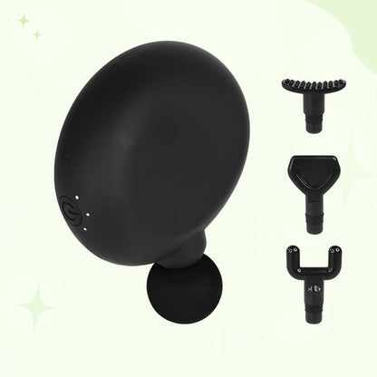 Portable mini quiet percussion deep tissue massage gun