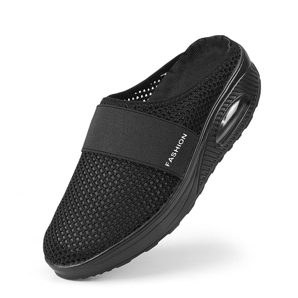 Slip-on air cushion lightweight walking shoes