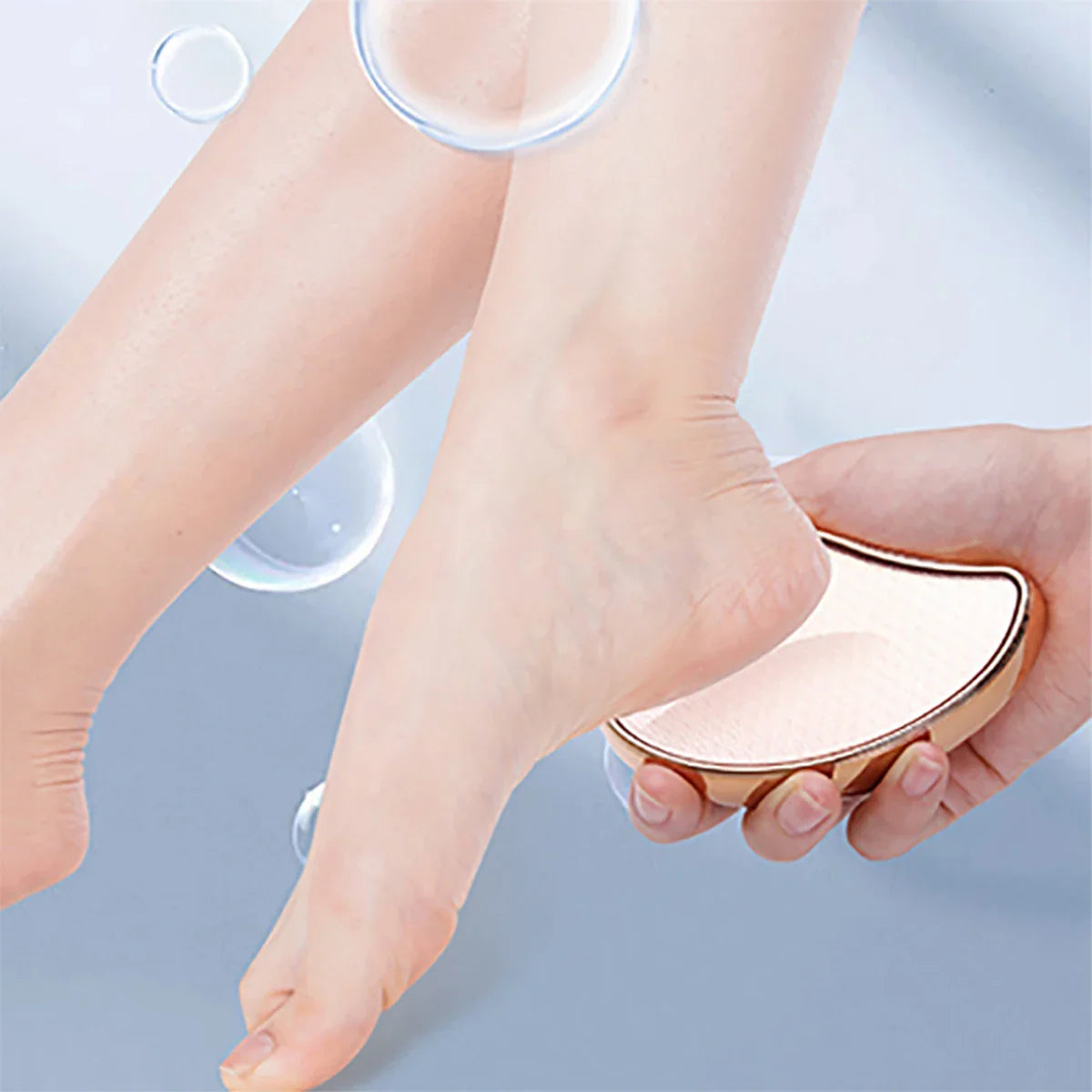 Nano glass foot file painless callus and dead skin remover