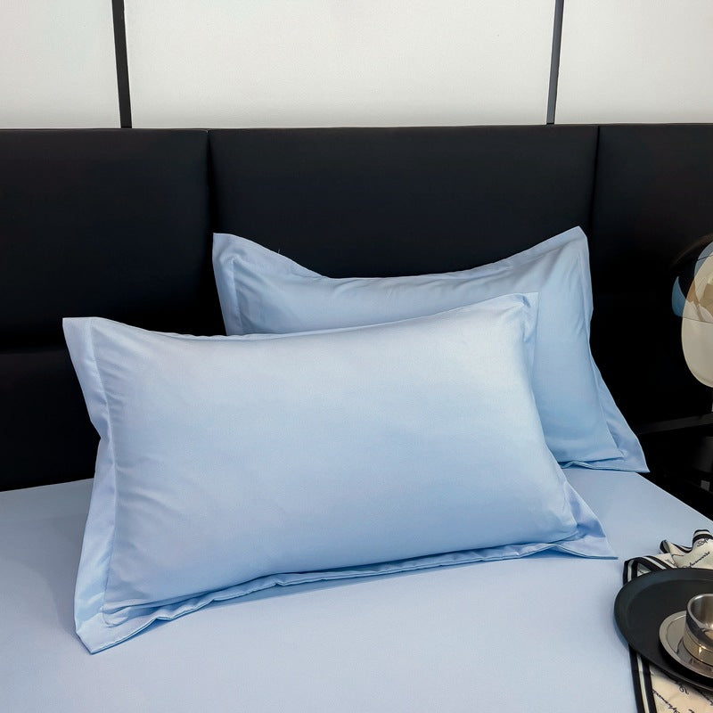 Cooling sleep setup pillow and cooling pillowcase