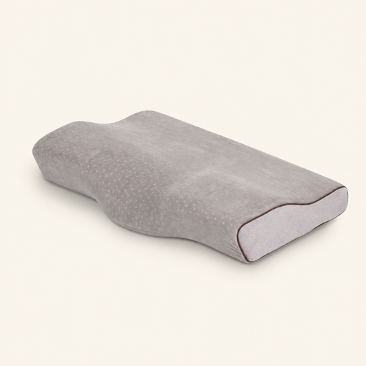 Orthopedic Memory Foam Cervical Pillow - Ergonomic Neck Pain Relief Bed Pillow for Side and Back Sleepers